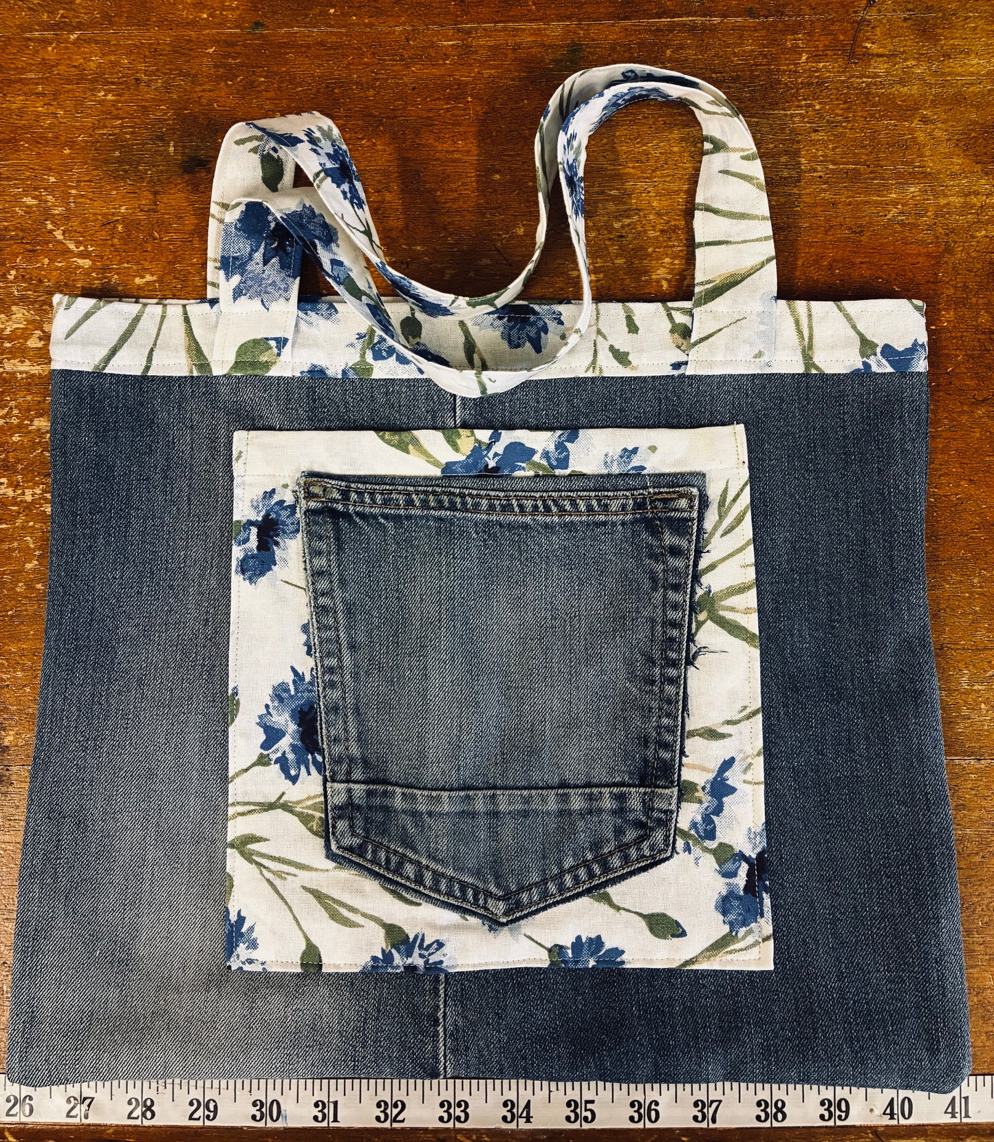 Upcycled Denim Bag