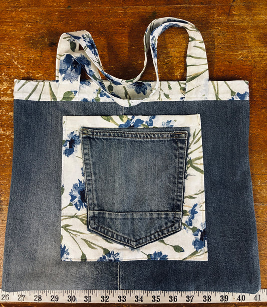 Upcycled Denim Bag